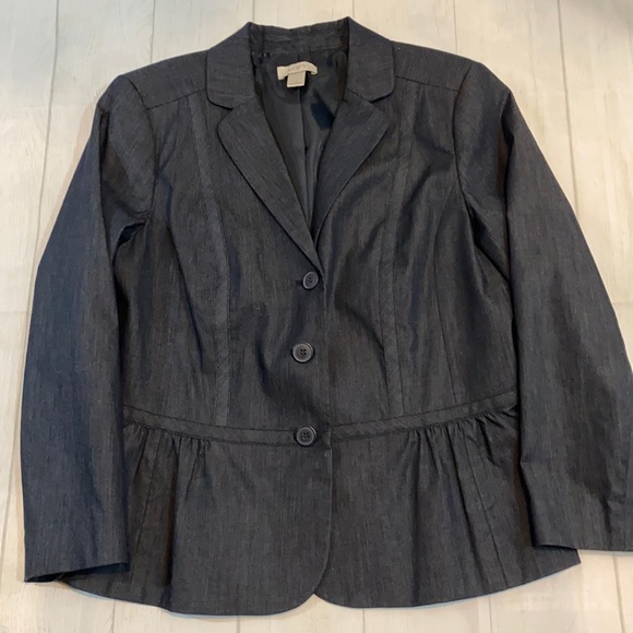 LOFT Jackets & Blazers - Ann Taylor Loft Pemplum Suit Jacket